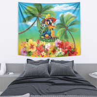 Always 5 O'clock Tapestry Hawaiian Tropical Parrot - Polynesian Pride