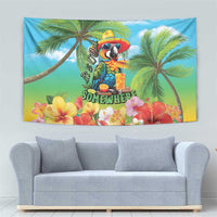 Always 5 O'clock Tapestry Hawaiian Tropical Parrot - Polynesian Pride