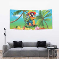 Always 5 O'clock Tapestry Hawaiian Tropical Parrot - Polynesian Pride