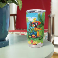 Always 5 O'clock Tumbler Cup Hawaiian Tropical Parrot - Polynesian Pride