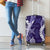 Hawaii Puakenikeni and Maile Lei Luggage Cover Purple Japanese Wave Style - Polynesian Pride