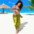 All Yellow Tonga Malo e lelei Sarong Vintage Ngatu Tribal Pattern - Polynesian Pride
