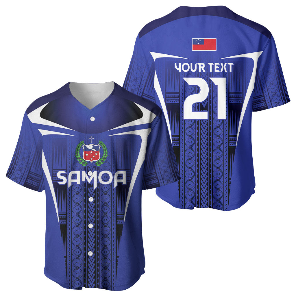 2026 Rugby Nations Series Custom Manu Samoa Baseball Jersey LT9 - Polynesian Pride
