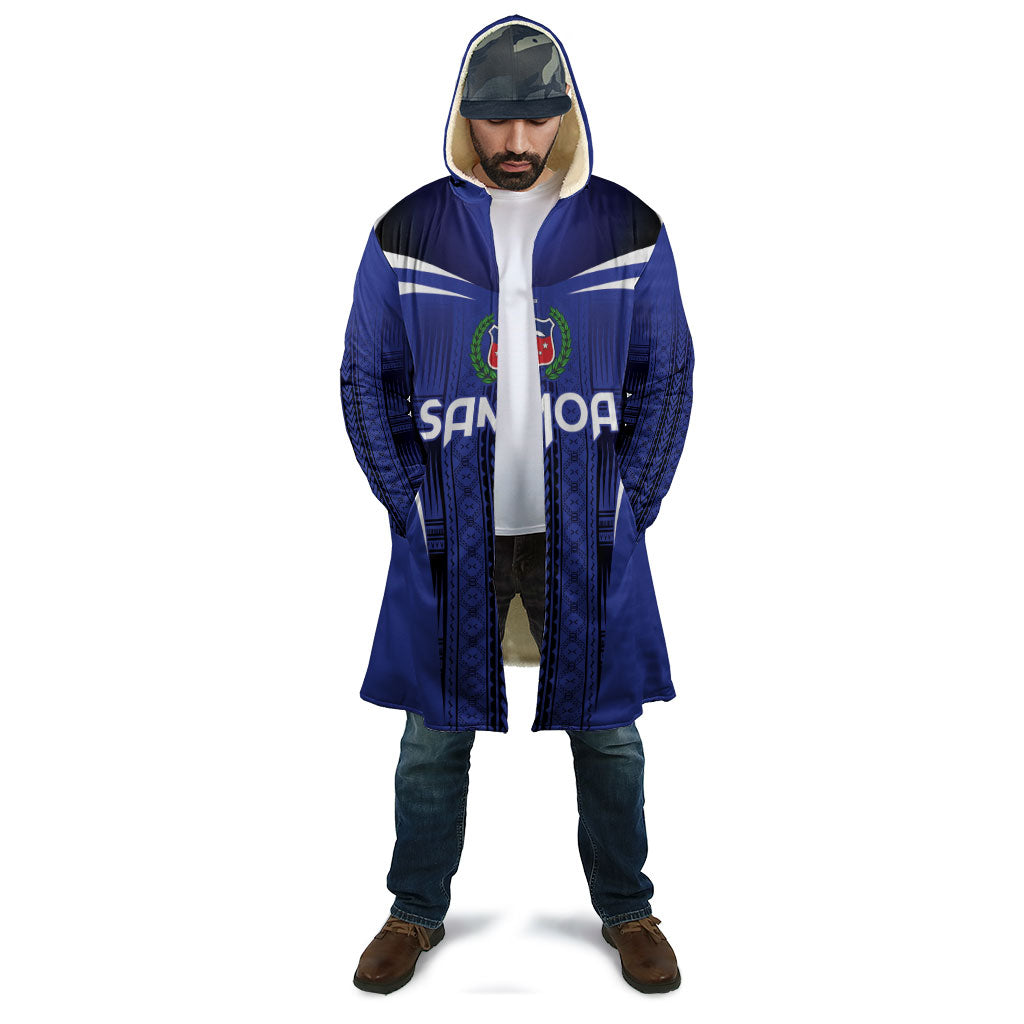 2026 Rugby Nations Series Custom Manu Samoa Cloak LT9 - Polynesian Pride