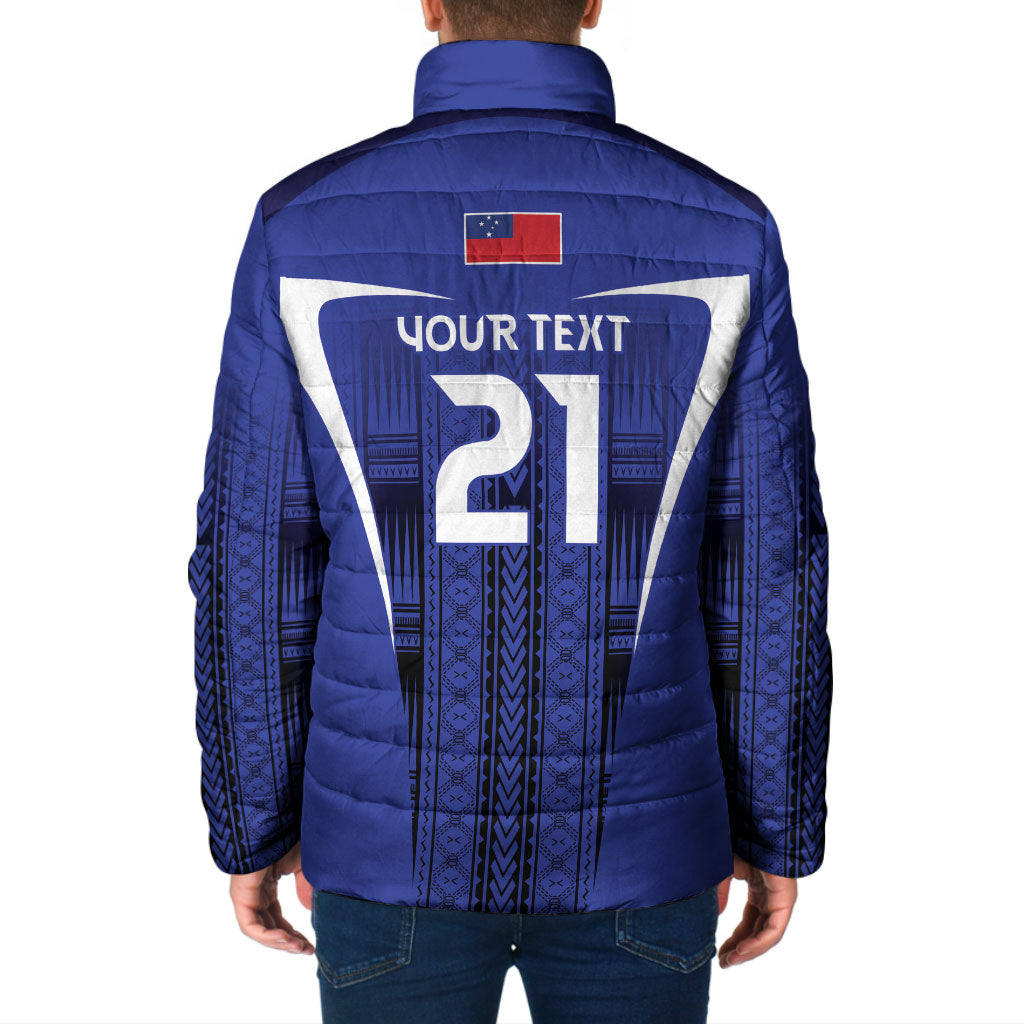 2026 Rugby Nations Series Custom Manu Samoa Padded Jacket LT9 - Polynesian Pride