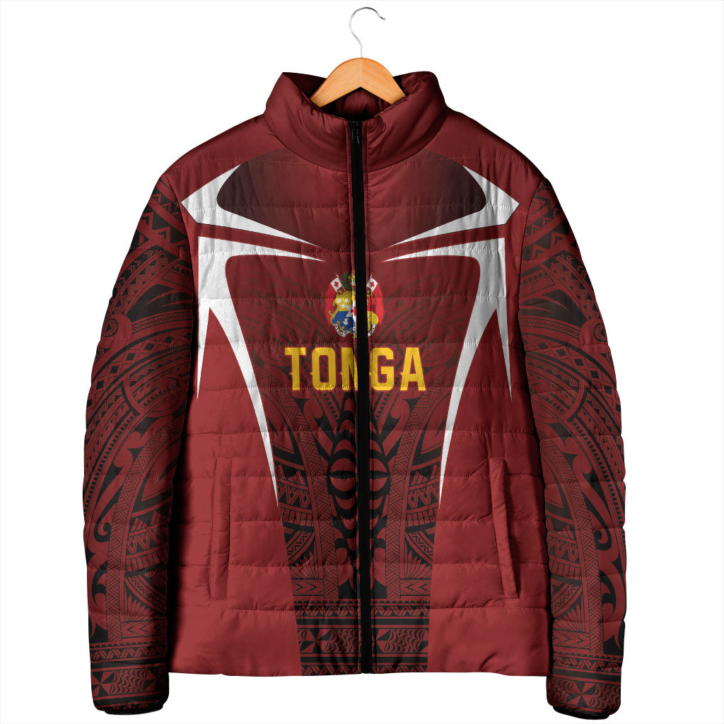 2026 Rugby Nations Series Custom Tonga Ikale Tahi Padded Jacket LT9 - Polynesian Pride