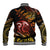 New Zealand Baseball Jacket Aotearoa Wisdom Face Maori Fern Tattoo Arty LT9 - Polynesian Pride