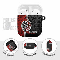Honour The Treaty New Zealand AirPods Case Toitu Te Tiriti Ake Ake Ake - Polynesian Pride