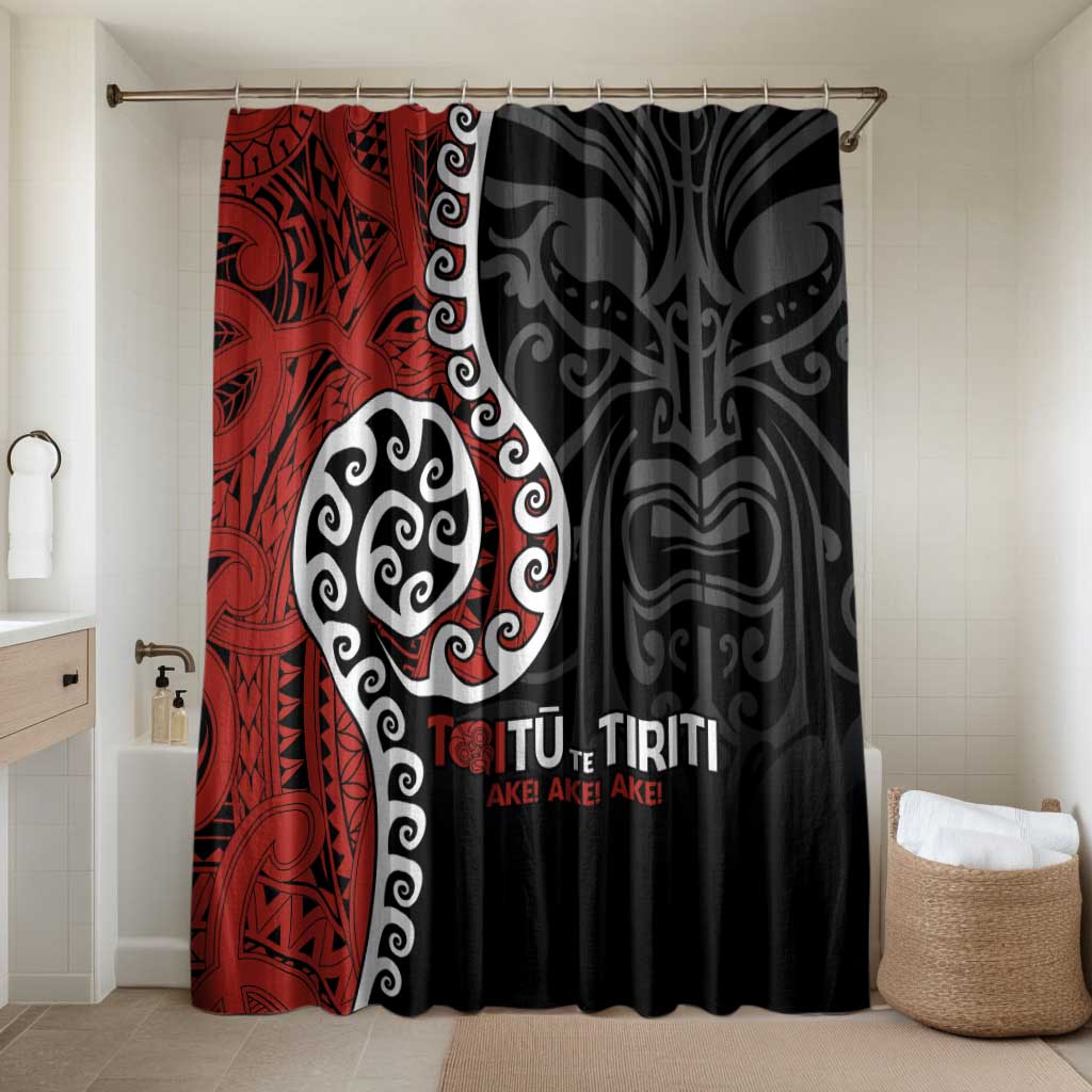 Honour The Treaty New Zealand Bathroom Set Toitu Te Tiriti Ake Ake Ake - Polynesian Pride