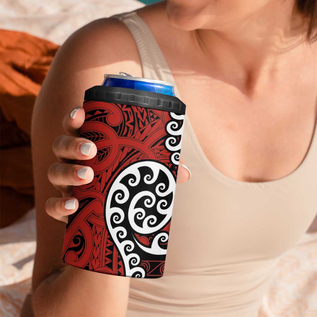 Honour The Treaty New Zealand 4 in 1 Can Cooler Tumbler Toitu Te Tiriti Ake!Ake!Ake!