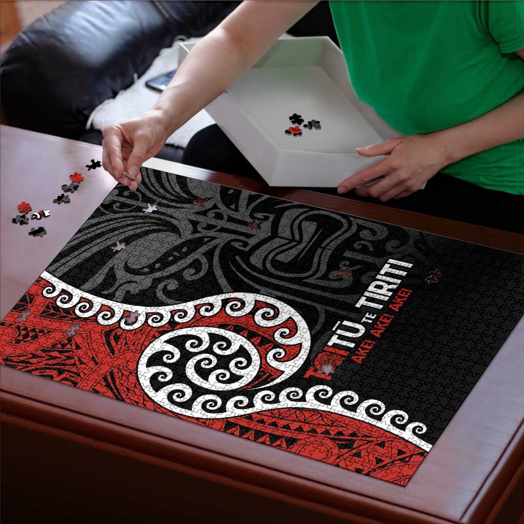 Honour The Treaty New Zealand Puzzle Toitu Te Tiriti Ake Ake Ake - Polynesian Pride