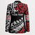 Honour The Treaty New Zealand Personalised Blazer Toitu Te Tiriti Half Fern Haka Dance - Polynesian Pride