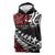 Honour The Treaty New Zealand Personalised Sleeveless Hoodie Toitu Te Tiriti Half Fern Haka Dance - Polynesian Pride