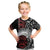Honour The Treaty New Zealand Personalised Kid T Shirt Toitu Te Tiriti Indigenous Maori Face