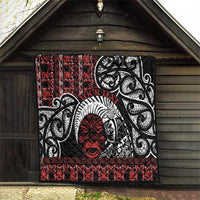 Honour The Treaty New Zealand Personalised Quilt Toitu Te Tiriti Indigenous Maori Face