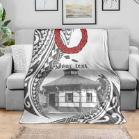 Samoa Mau Movement House Personalised Blanket Fa'a Samoa The Samoan Way