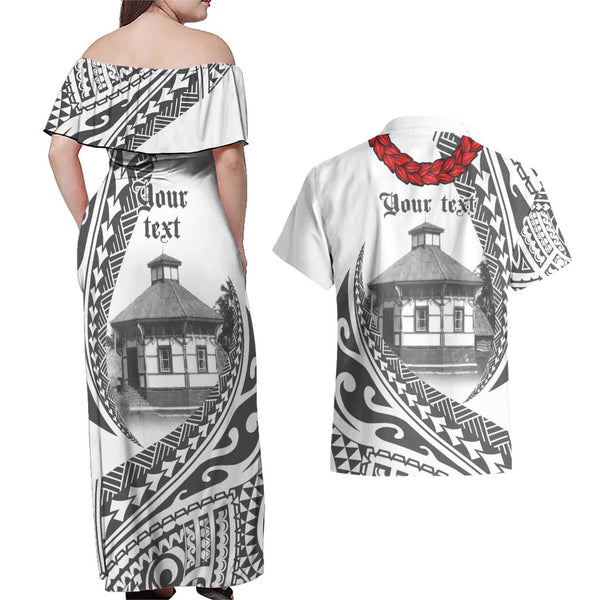 (Custom Personalised) Samoa And Cook Islands Women Off Shoulder Sweater Together LT8 main image 0