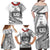 Samoa Mau Movement House Personalised Family Matching Off Shoulder Maxi Dress and Hawaiian Shirt Fa'a Samoa The Samoan Way