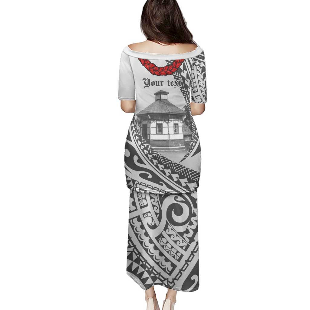 Samoa Mau Movement House Personalised Family Matching Puletasi and Hawaiian Shirt Fa'a Samoa The Samoan Way