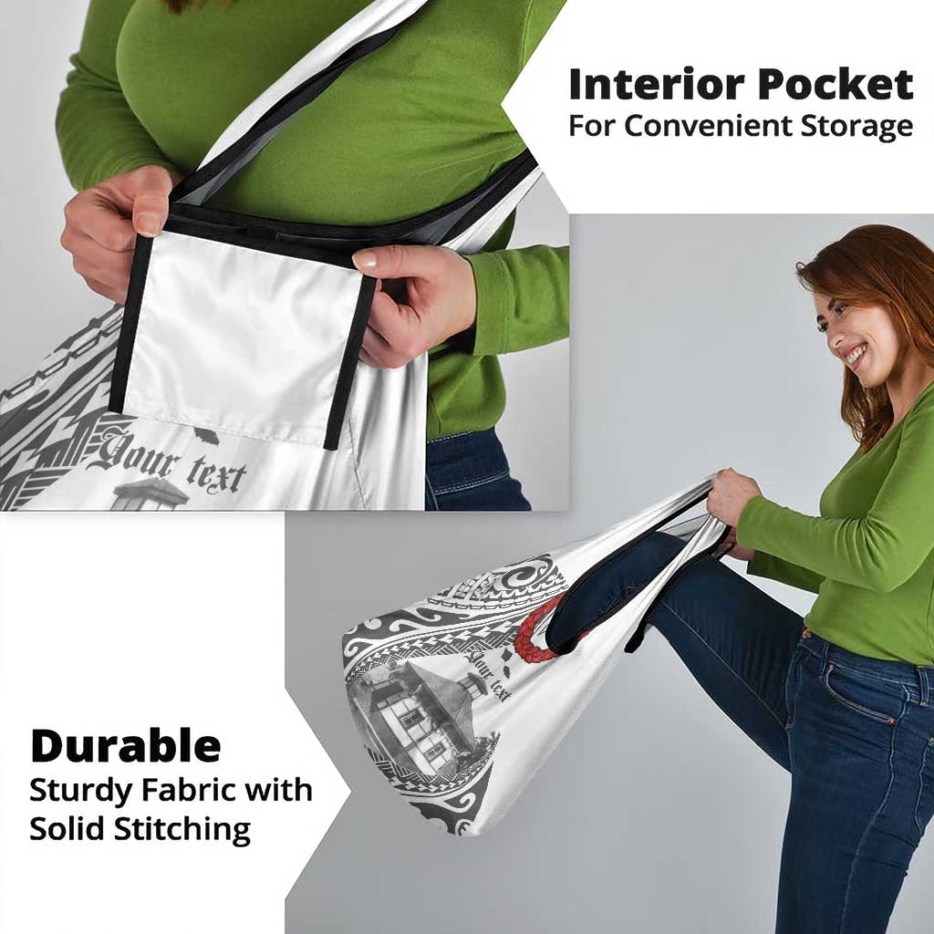 Samoa Mau Movement House Personalised Grocery Bag Fa'a Samoa The Samoan Way