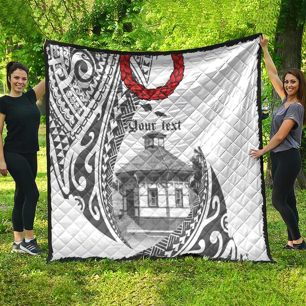 Samoa Mau Movement House Personalised Quilt Fa'a Samoa The Samoan Way LT9 - Polynesian Pride