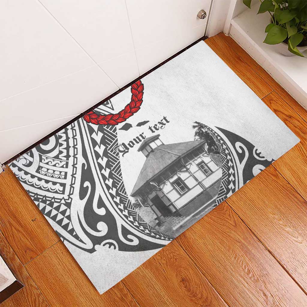 Samoa Mau Movement House Personalised Rubber Doormat Fa'a Samoa The Samoan Way