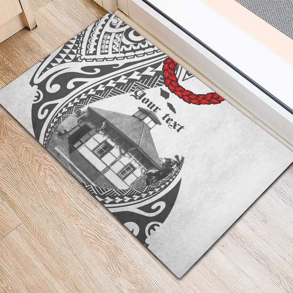 Samoa Mau Movement House Personalised Rubber Doormat Fa'a Samoa The Samoan Way