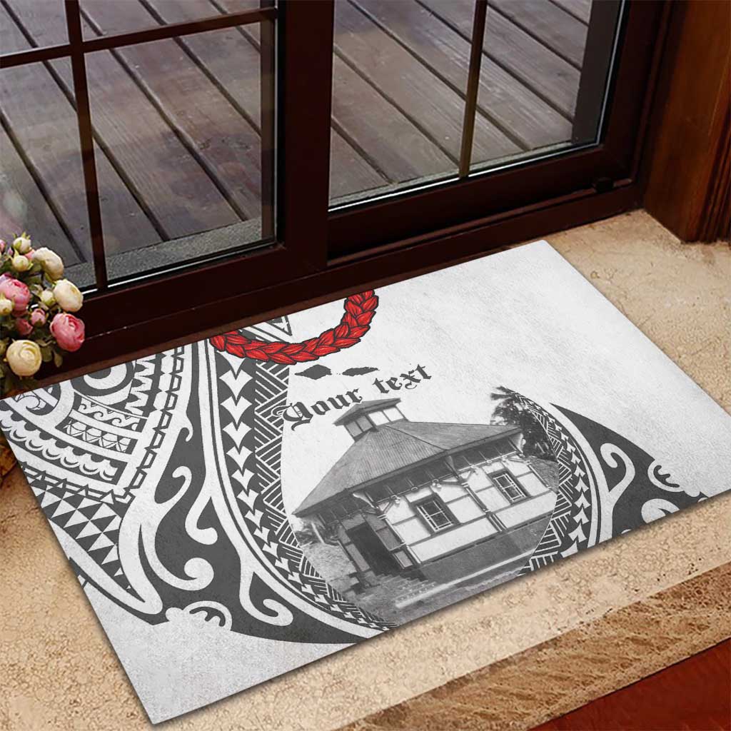 Samoa Mau Movement House Personalised Rubber Doormat Fa'a Samoa The Samoan Way