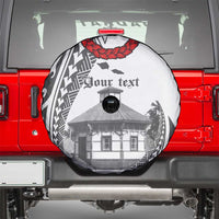 Samoa Mau Movement House Personalised Spare Tire Cover Fa'a Samoa The Samoan Way