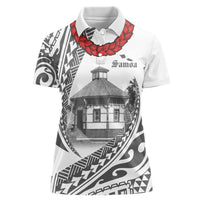 Samoa Mau Movement House Personalised Women Polo Shirt Fa'a Samoa The Samoan Way