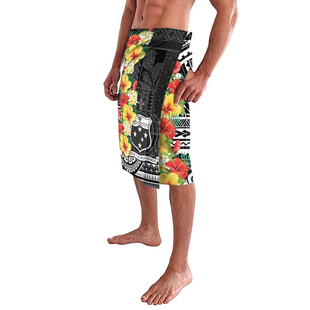 Samoa Tribal Hibiscus Flowers Lavalava