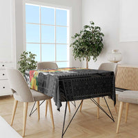 Samoa Tribal Hibiscus Flowers Tablecloth