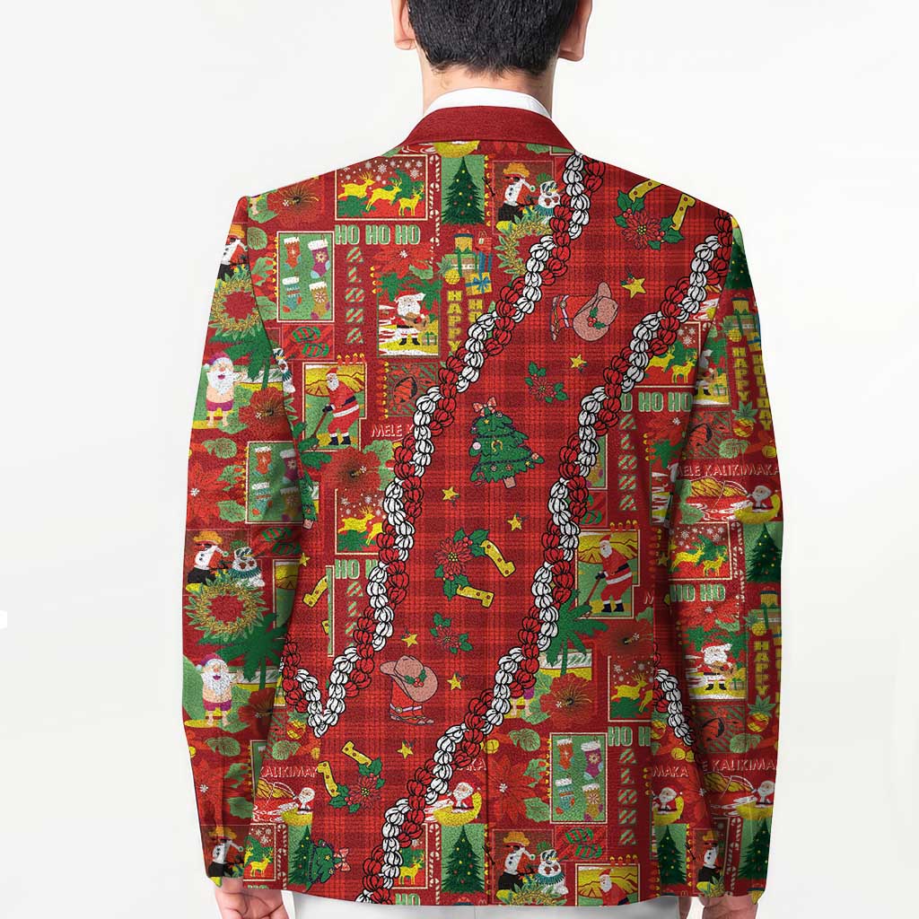 Mele Kalikimaka Pakalana Pikake Lei Blazer Hawaiian Rodeo Paniolo Omaomao Palaka - Polynesian Pride