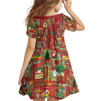 Mele Kalikimaka Pakalana Pikake Lei Family Matching Off Shoulder Maxi Dress and Hawaiian Shirt Hawaiian Rodeo Paniolo Omaomao Palaka - Polynesian Pride