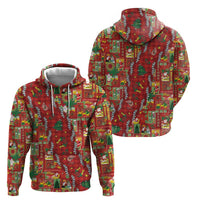 Mele Kalikimaka Pakalana Pikake Lei Hoodie Hawaiian Rodeo Paniolo Omaomao Palaka - Polynesian Pride