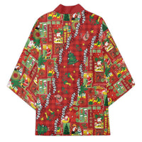 Mele Kalikimaka Pakalana Pikake Lei Kimono Hawaiian Rodeo Paniolo Omaomao Palaka - Polynesian Pride