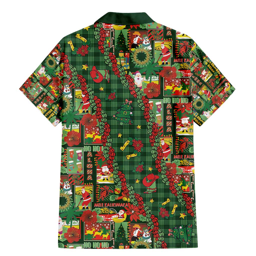 Mele Kalikimaka Pakalana Pikake Lei Family Matching Mermaid Dress and Hawaiian Shirt Hawaiian Rodeo Paniolo Ulaula Palaka - Polynesian Pride