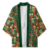 Mele Kalikimaka Pakalana Pikake Lei Kimono Hawaiian Rodeo Paniolo Ulaula Palaka - Polynesian Pride