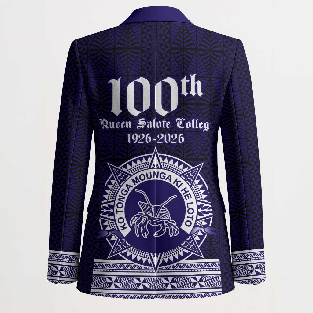 Tonga Queen Salote College 100 years Blazer QSC 1926-2026 Tongan Pattern