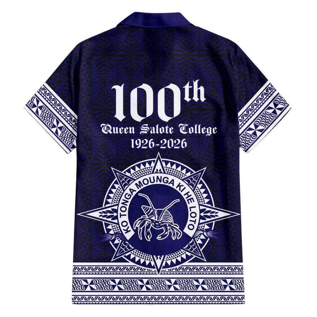 Tonga Queen Salote College 100 years Hawaiian Shirt QSC 1926-2026 Tongan Pattern LT9 - Polynesian Pride