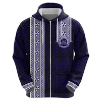 Tonga Queen Salote College 100 years Hoodie QSC 1926-2026 Tongan Pattern LT9 - Polynesian Pride