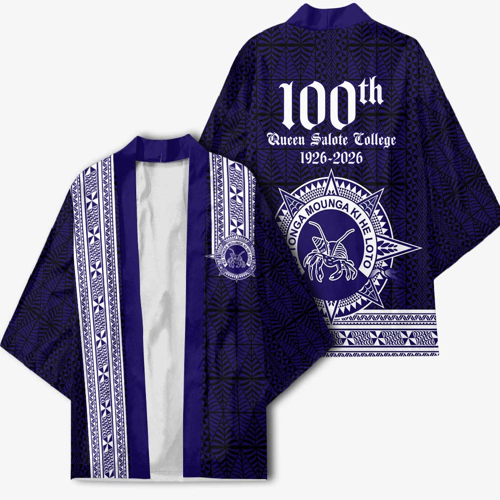 Tonga Queen Salote College 100 years Kimono QSC 1926-2026 Tongan Pattern