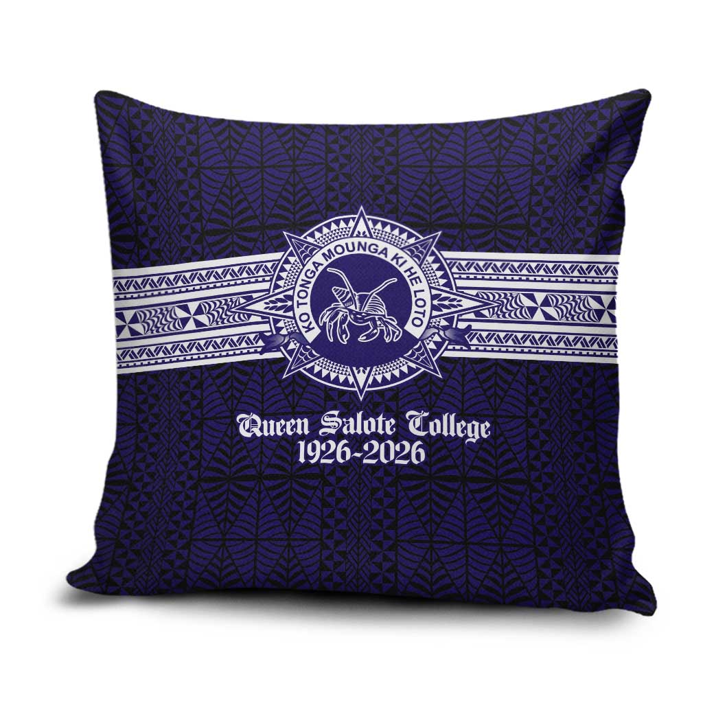 Tonga Queen Salote College 100 years Pillow Cover QSC 1926-2026 Tongan Pattern