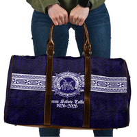 Tonga Queen Salote College 100 years Travel Bag QSC 1926-2026 Tongan Pattern
