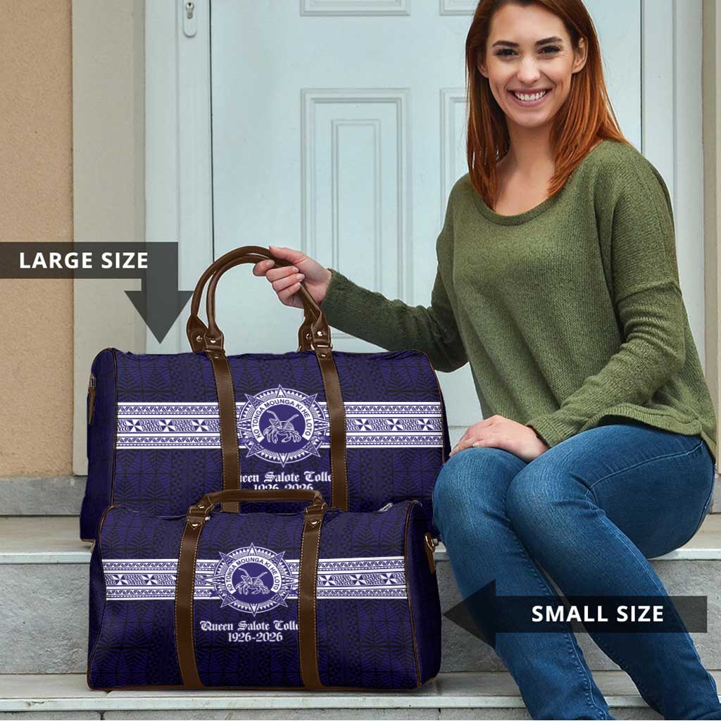 Tonga Queen Salote College 100 years Travel Bag QSC 1926-2026 Tongan Pattern