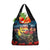 Kangaroo-Kiwi Soldier ANZAC Personalised Grocery Bag Golden Wattle and Pohutukawa Flowers