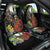 Kangaroo-Kiwi Soldier ANZAC Personalised Car Seat Cover Golden Wattle Poppy Flowers