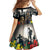 Kangaroo-Kiwi Soldier ANZAC Personalised Family Matching Summer Maxi Dress and Hawaiian Shirt Golden Wattle Poppy Flowers
