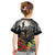 Kangaroo-Kiwi Soldier ANZAC Personalised Kid T Shirt Golden Wattle Poppy Flowers