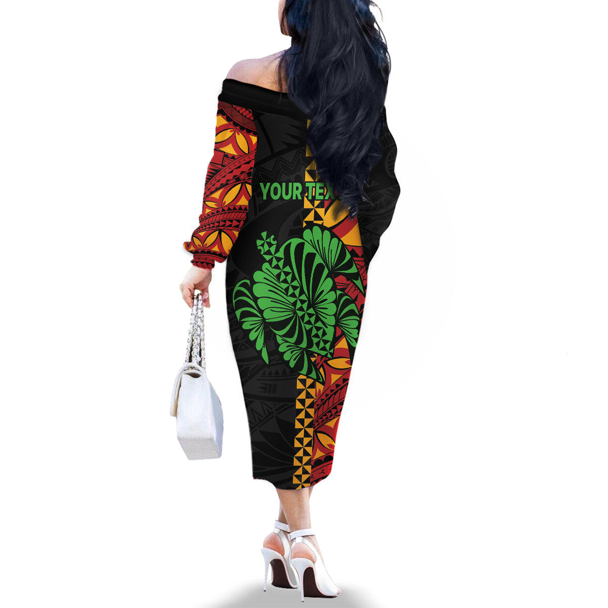 Personalised Tonga Emancipation Day Family Matching Off The Shoulder Long Sleeve Dress and Hawaiian Shirt Puleanga Fakatui O Since 1970